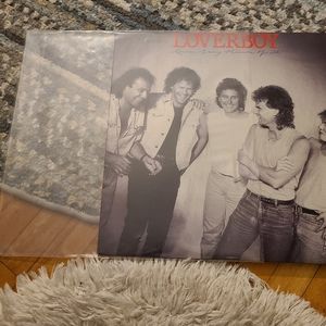 Loverboy Lovin Every Minute Of It. Vintage vinyl record album GUC